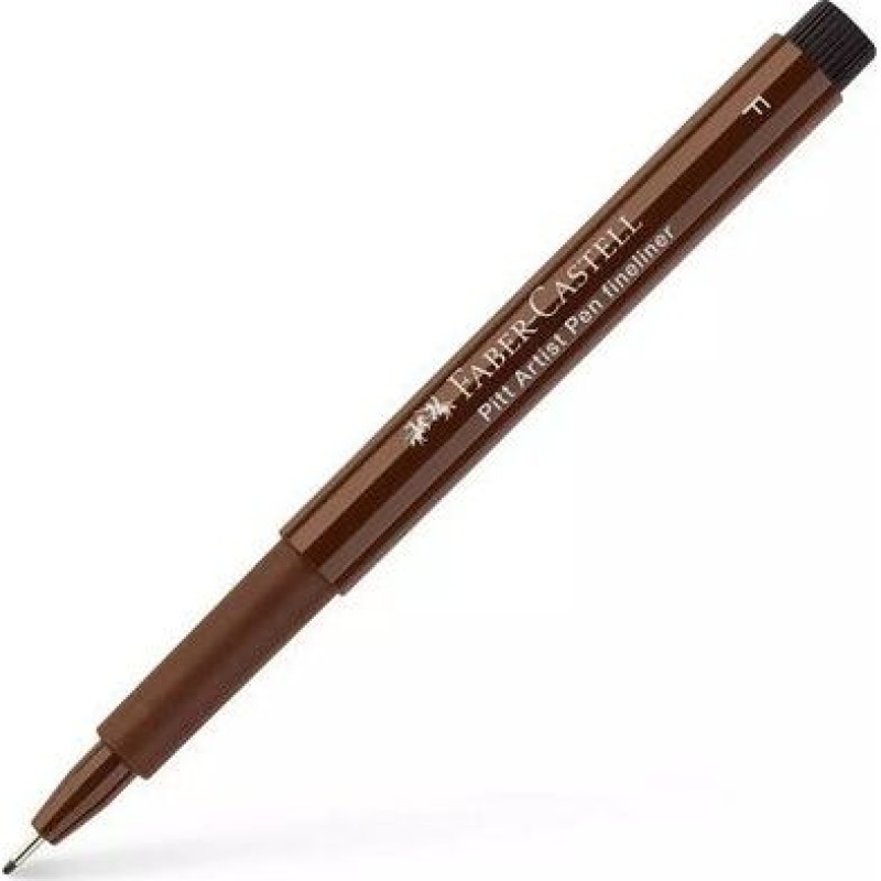 Faber Castell - Pitt Artist Pen Fineliner F, Dark Sepia (175) 167275