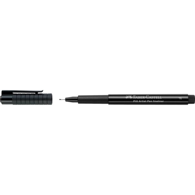 Faber Castell - Pitt Artist Pen Fineliner F, Black (199) 167299