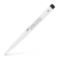 Faber Castell - Pitt Artist Pen Brush, White (101) 167401