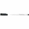 Faber Castell - Μαρκαδοράκι Σινικής Μελάνης Pitt Artist 2.5 mm White 167501