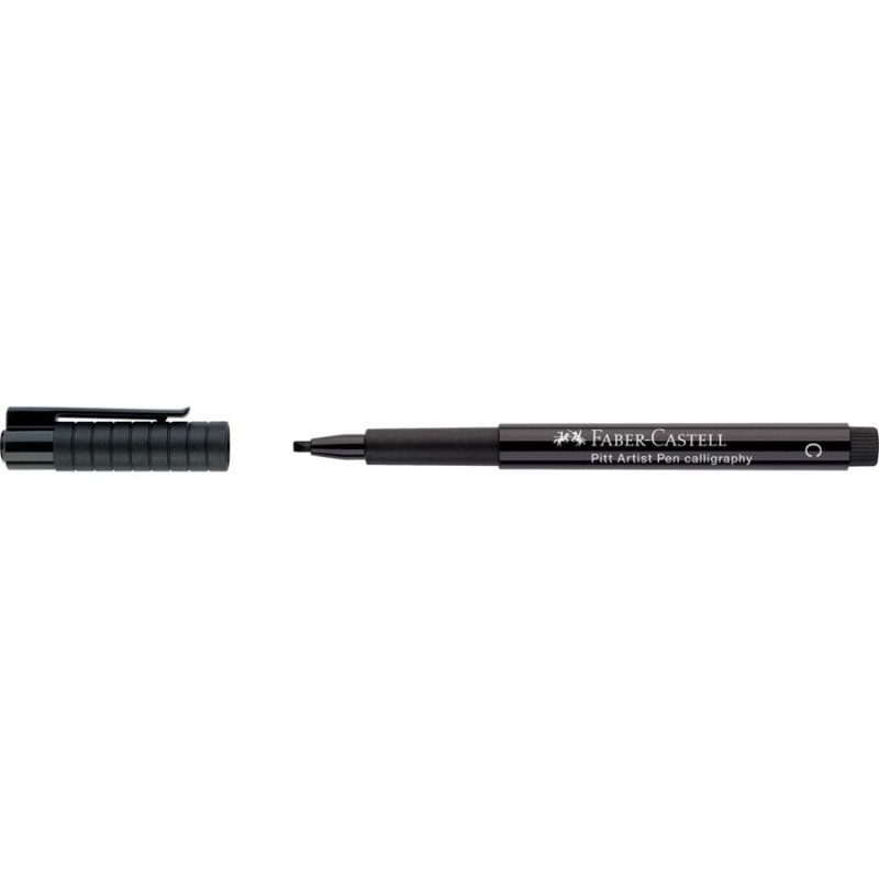 Faber Castell - Pitt Artist Pen Calligraphy, Black (199) 167599