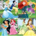 Educa - 4 In 1 Puzzle Disney Princess 12/16/20/25 Pcs 17166 Educa - 4 In 1 Puzzle Disney Princess 12/16/20/25 Pcs 17166