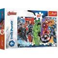 Trefl - Puzzle The Avengers Invincible 60 Pcs 17357