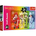 Trefl - Puzzle Rainbow High, Joyful Dolls 60 Pcs 17380