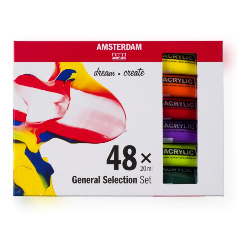 Royal Talens - Amsterdam Σετ Ακρυλικά Amsterdam 48 Τεμ. 20ml 17820448