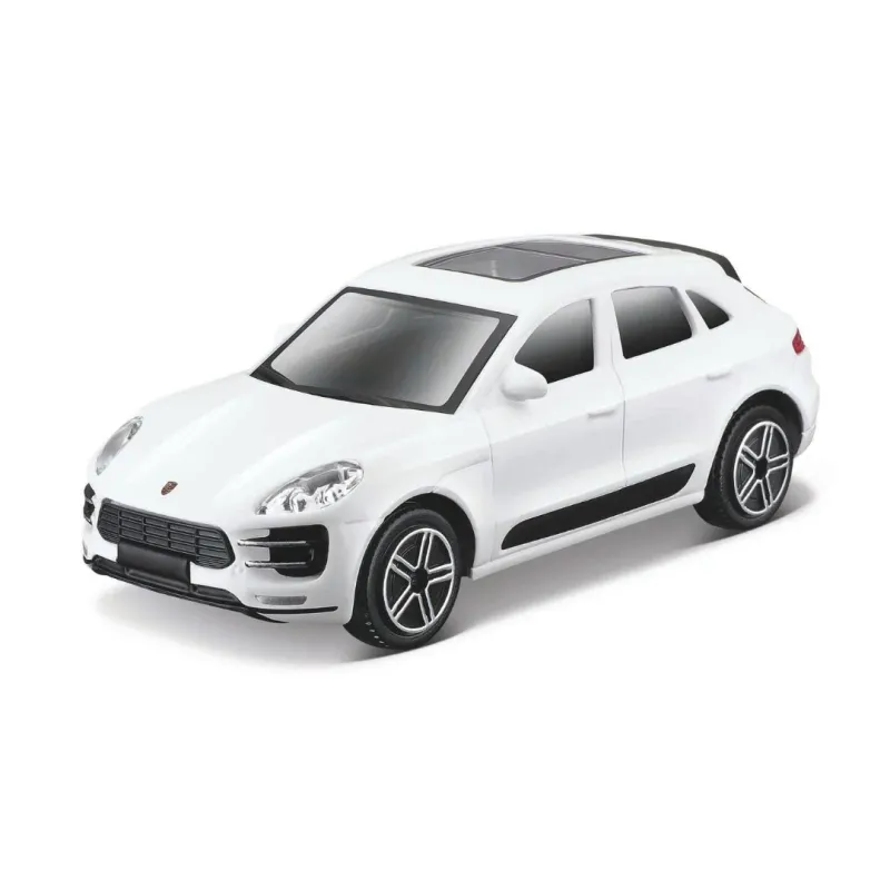Bburago - 1/43 Street Fire, Porsche Macan, White 18-30299 (18-30000)