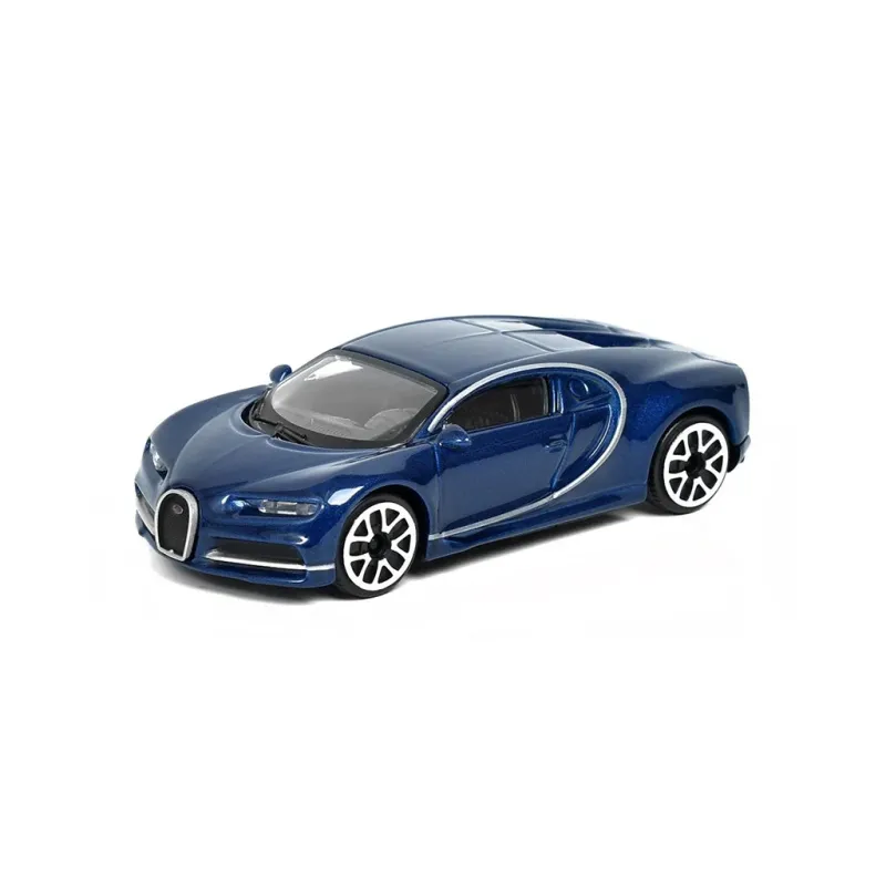 Bburago - 1/43 Street Fire, Bugatti Chiron, Blue 18-30348 (18-30000)