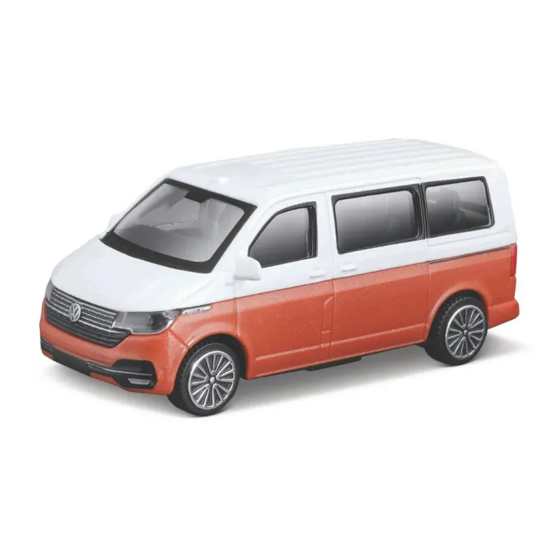 Bburago - 1/43 Street Fire, Volkswagen VW T6.1 Transporter, Orange 18-30434 (18-30000)