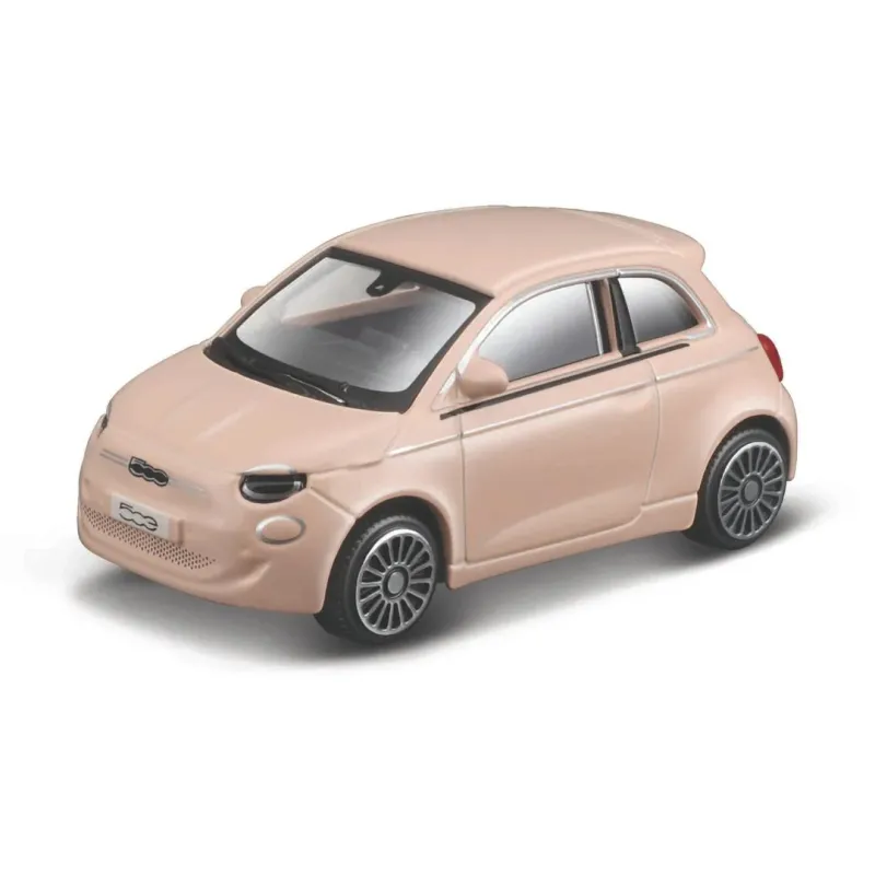 Bburago - 1/43 Street Fire, Fiat 500e, Rose 18-30456 (18-30000)