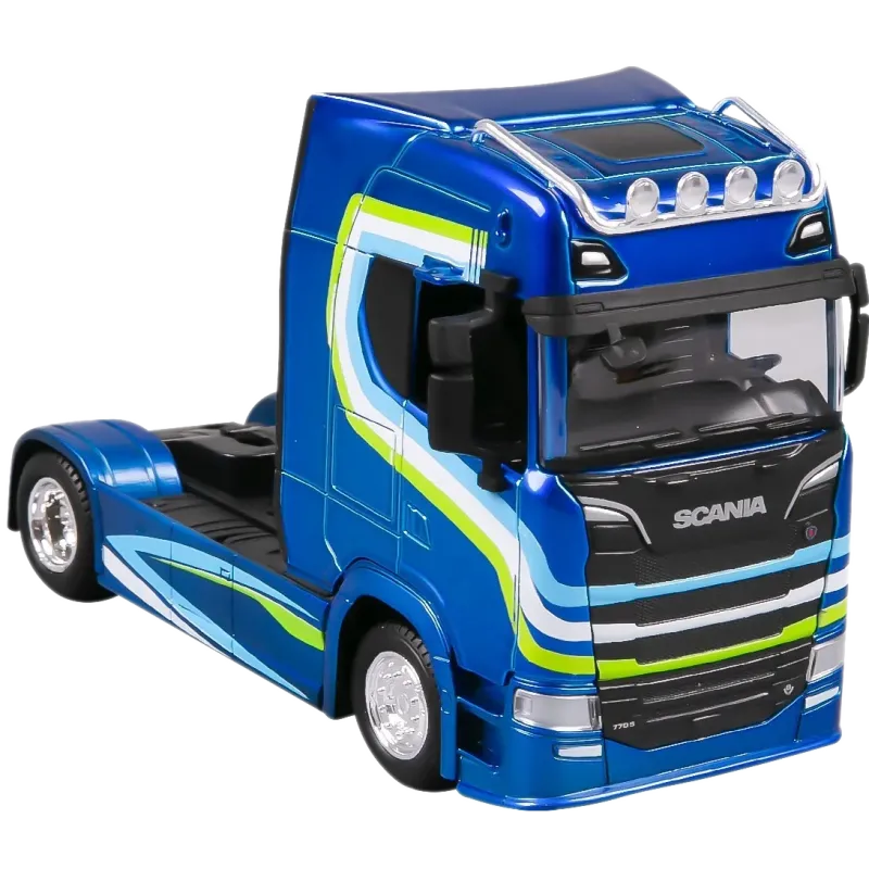 Burago – 1:43 Haulers Custon Cabs, Scania 770s Blue 18-32206 (18-32200)