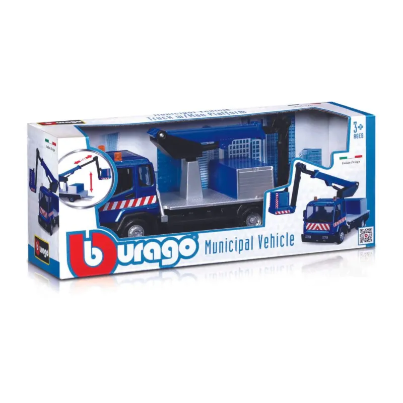 Bburago - Municipal Vehicle Truck W/Man Platform 18-32261