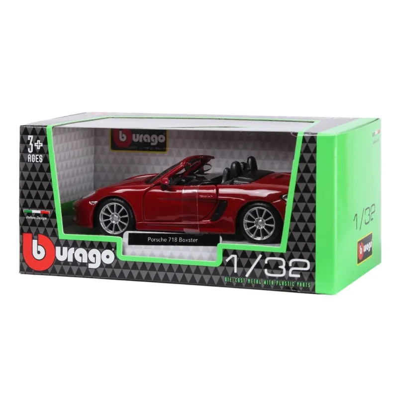 Bburago - 1/32 Porsche 718 Boxster Red 18-43049 (18-43000)