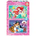 Educa - 2 In 1 Puzzle Ariel And Jasmin 48/48 Pcs 18213 Educa - 2 In 1 Puzzle Ariel And Jasmin 48/48 Pcs 18213