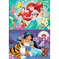 Educa - 2 In 1 Puzzle Ariel And Jasmin 48/48 Pcs 18213 Educa - 2 In 1 Puzzle Ariel And Jasmin 48/48 Pcs 18213