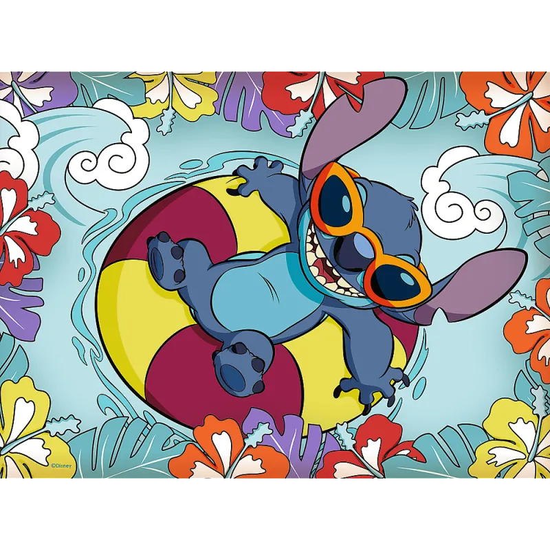 Trefl - Puzzle Disney Lilo and Stitch On Vacation 30 Pcs 18305