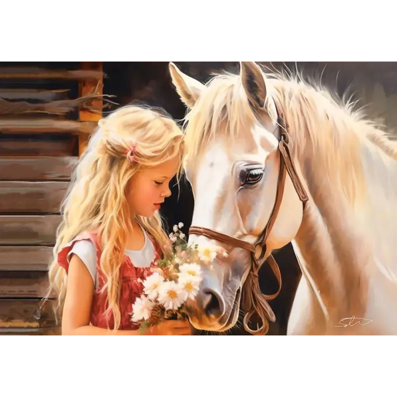 Castorland - Puzzle My Friend Horse 180 Pcs 18536