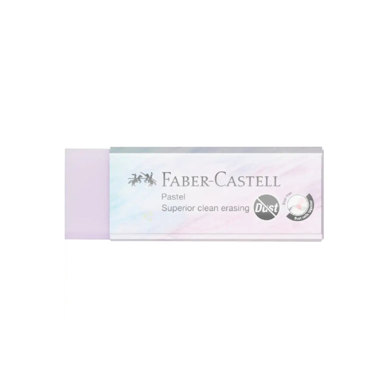 Faber Castell Γόμα - Dust Free, Παστέλ Λιλά 187392