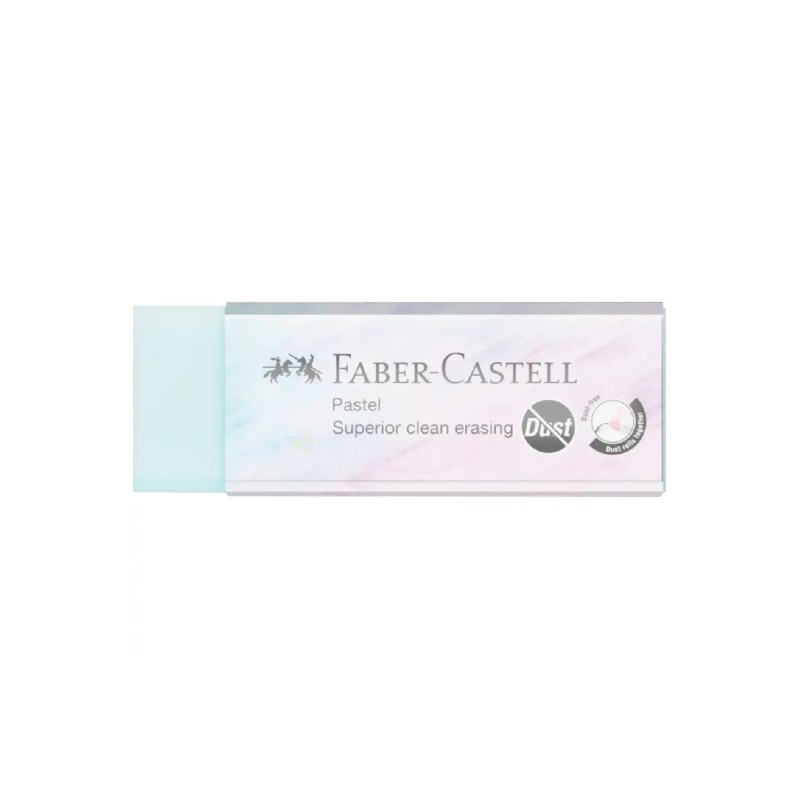 Faber Castell Γόμα - Dust Free, Παστέλ Γαλάζιο 187392