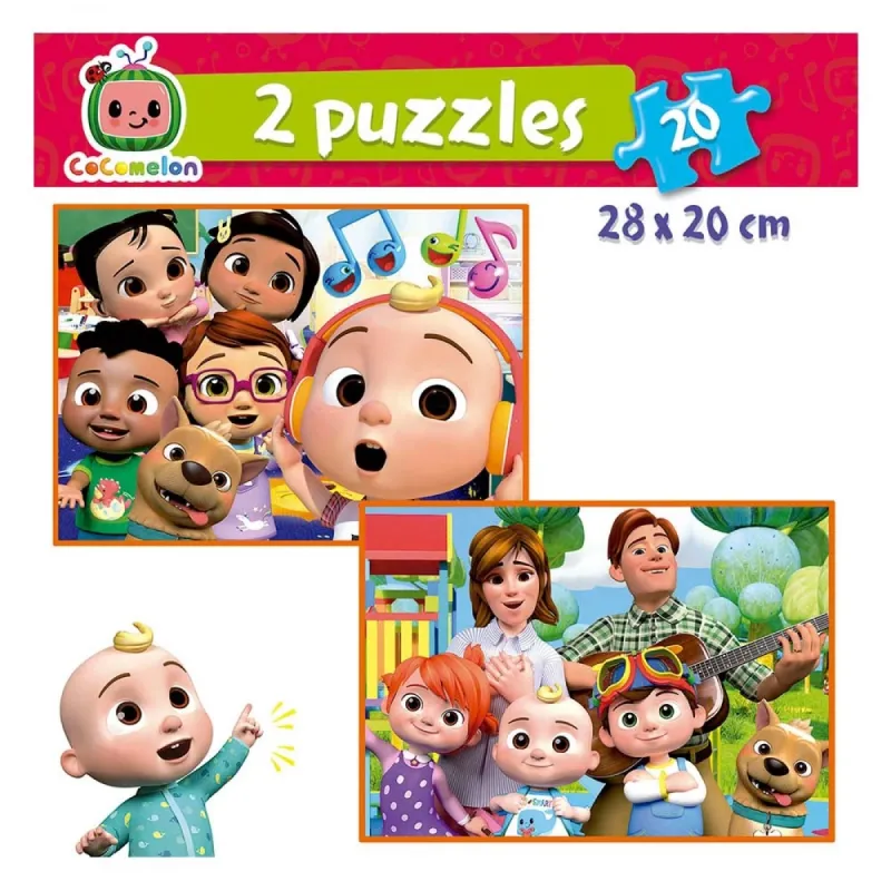 Educa - 2 In 1 Puzzle Cocomelon 20/20 Pcs 19137 Educa - 2 In 1 Puzzle Cocomelon 20/20 Pcs 19137