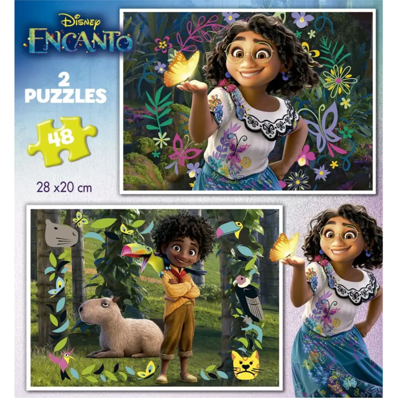 Educa - 2 In 1 Puzzle Encanto Disney 48/48 Pcs 19200 Educa - 2 In 1 Puzzle Encanto Disney 48/48 Pcs 19200