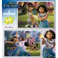 Educa - 2 In 1 Puzzle Encanto Disney 100/100 Pcs 19201 Educa - 2 In 1 Puzzle Encanto Disney 100/100 Pcs 19201