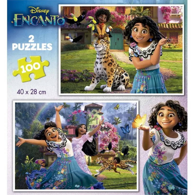 Educa - 2 In 1 Puzzle Encanto Disney 100/100 Pcs 19201