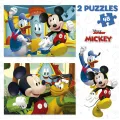 Educa - 2 In 1 Puzzle Mickey Mouse Fun House 48/48 Pcs 19312 Educa - 2 In 1 Puzzle Mickey Mouse Fun House 48/48 Pcs 19312