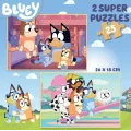 Educa - 2 In 1 Puzzle Bluey 25/25 Pcs 19407 Educa - 2 In 1 Puzzle Bluey 25/25 Pcs 19407