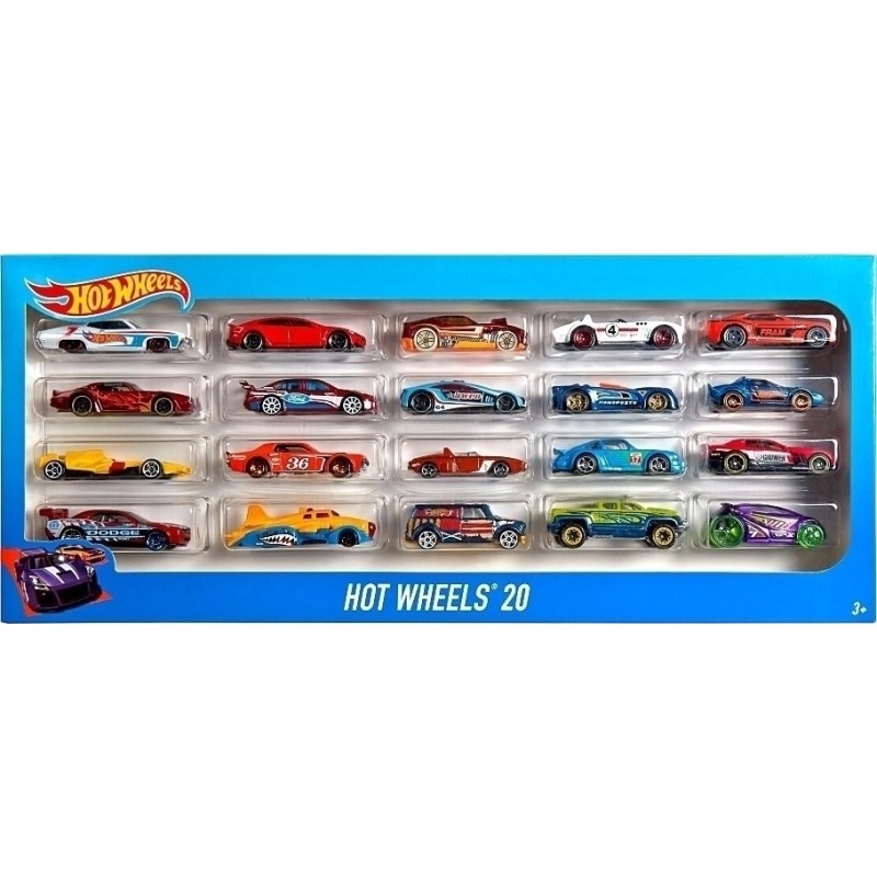 Mattel Hot Wheels - Αυτοκινητάκια Σετ Των 20 H7045