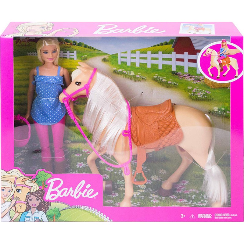 Mattel Barbie - Και Άλογο FXH13