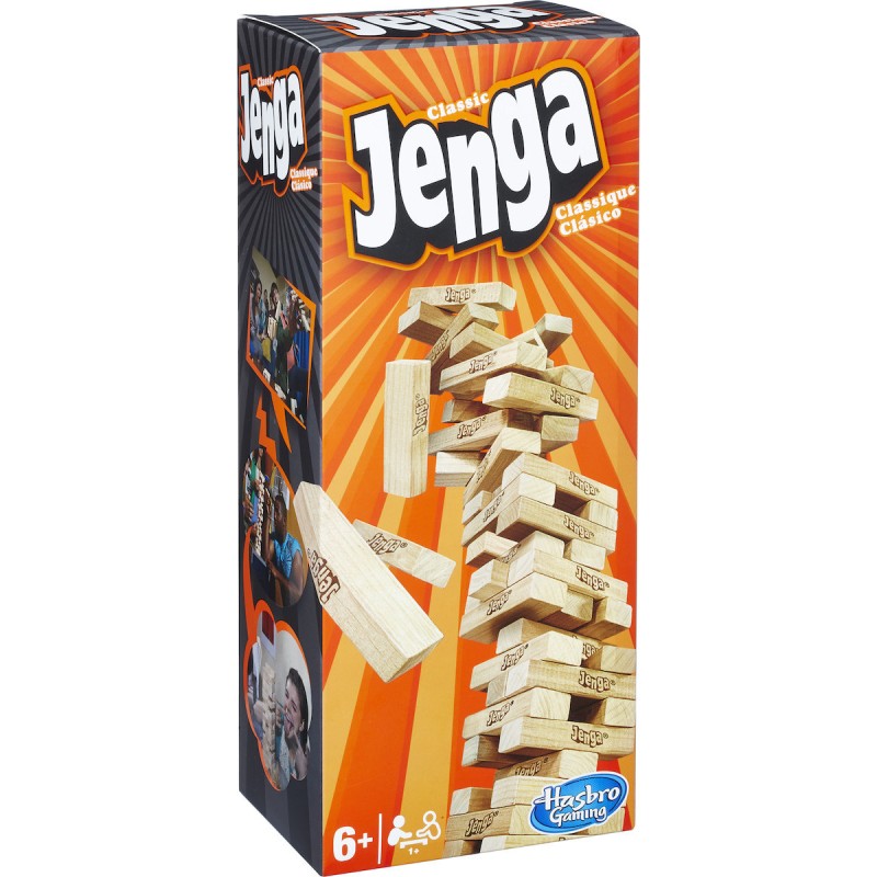 Παιχνιδολαμπάδα Hasbro - Επιτραπέζιο, Jenga A2120