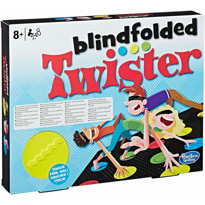 Παιχνιδολαμπάδα Hasbro - Επιτραπέζιο, Twister, Blindfolded E1888