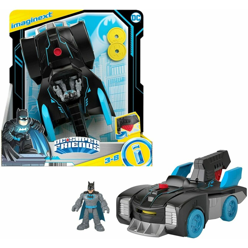 Fisher Price - Imaginext, DC Super Friends, Bat-Tech Batmobile GWT24