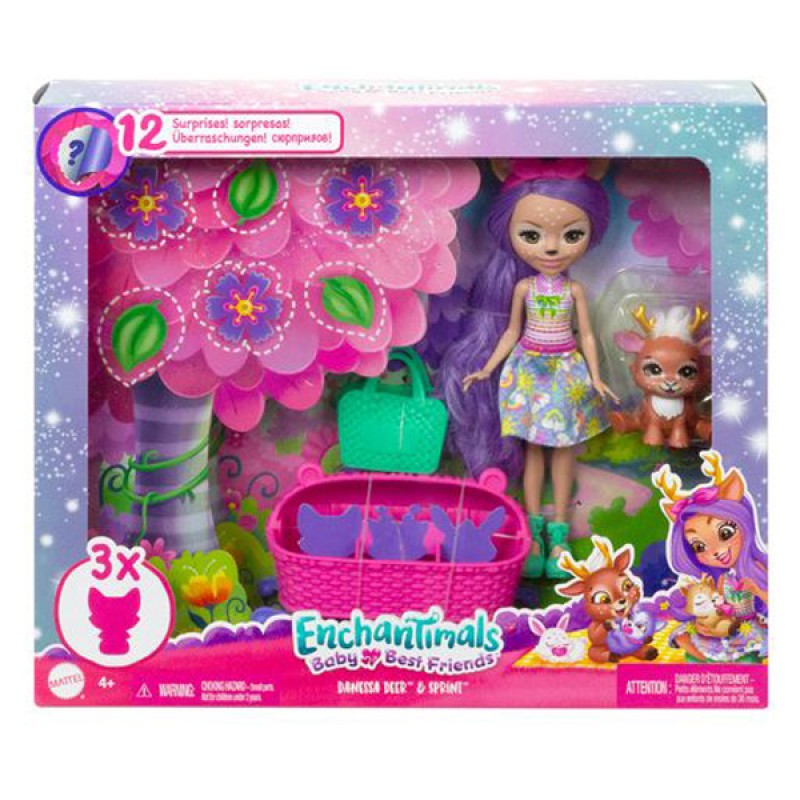 Mattel Enchantimals -  Baby Best Friends Doll Reveal 1 HLK84 (HLK83)