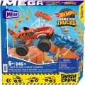 Mattel Hot Wheels - Monster Trucks, Smash N Crash Tiger Shark Chomp Course HKF88