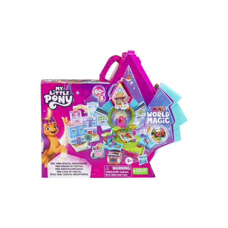 Hasbro - My Little Pony , Mini World Magic Epic Crystal Brighthouse F3875