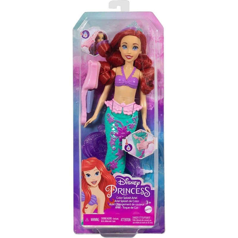 Mattel Disney Princess - Color Splash Ariel HLW00