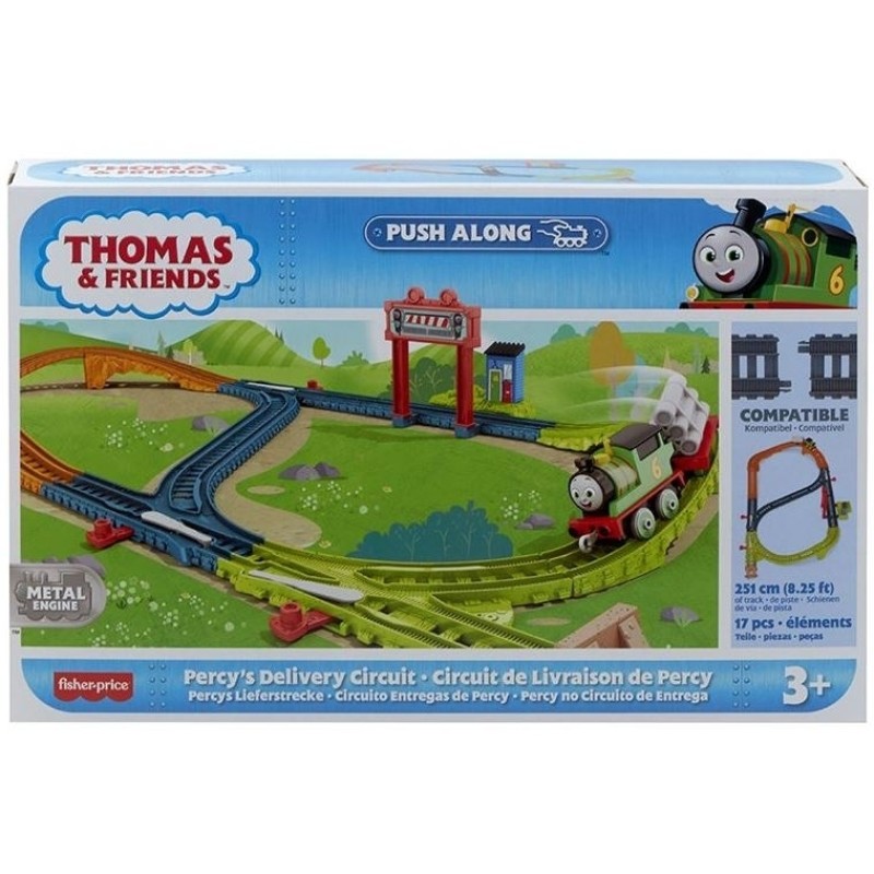 Fisher Price Thomas & Friends - Αγαπημένες Διαδρομές Του Τόμας Και Των Φίλων Του, Percy΄s Delivery Circuit HPM63 (HGY82)