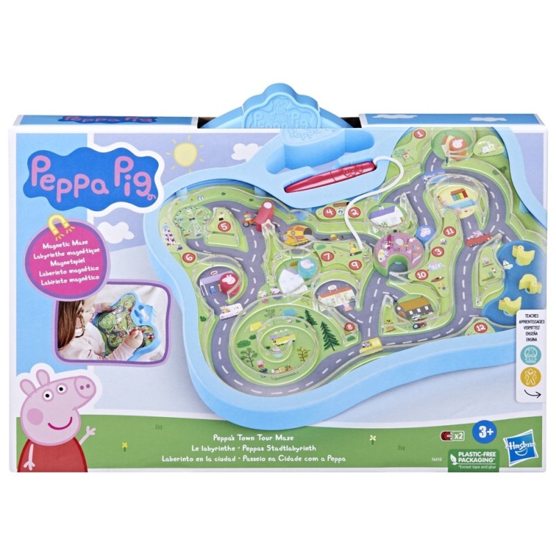 Hasbro - Peppa Pig, Learn With Peppas Maze F6410