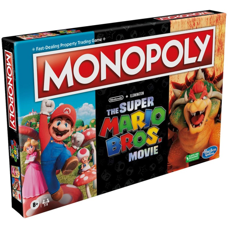 Hasbro - Επιτραπέζιο, Monopoly, Super Mario Movie F6818