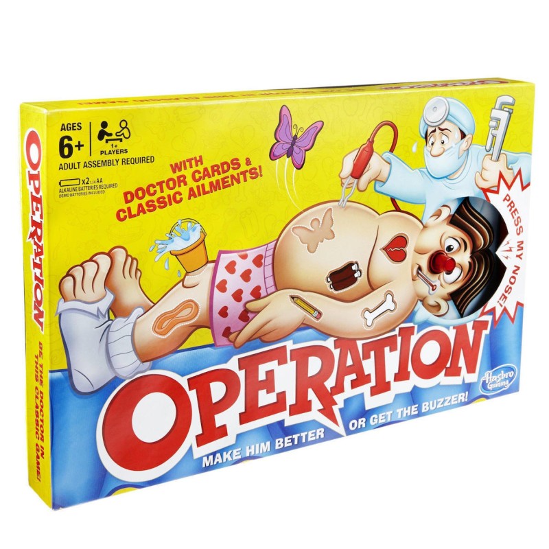 Hasbro - Επιτραπέζιο, Οι Μικροί Γιατροί, Operation B2176
