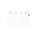 Adbook - Ημερήσιο Ημερολόγιο Σπιράλ Very Simple 2025, Black 12x17 HM-1028