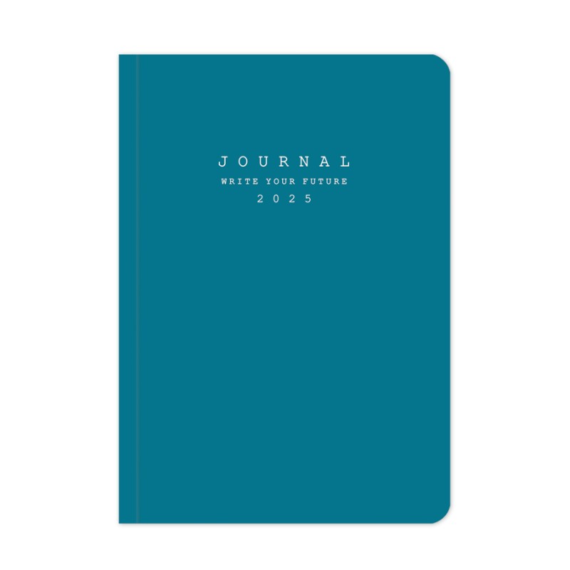 Adbook - Ημερήσιο Ημερολόγιο Craft 2025, Teal 17x25 HM-2403-28