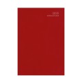 Adbook - Ημερήσιο Ημερολόγιο Simple Velvet Edition 2025, Red 14x21 HM-1014-52