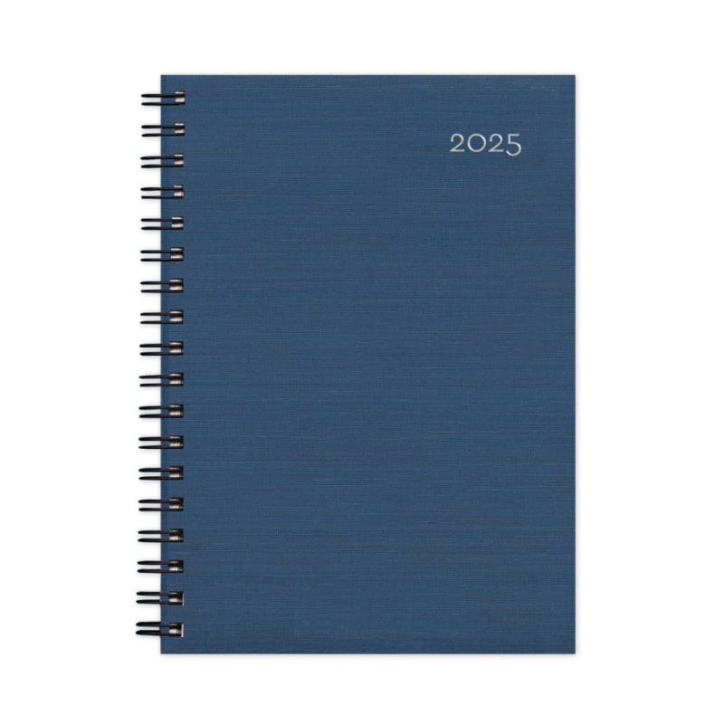 Adbook - Ημερήσιο Ημερολόγιο Σπιράλ Very Simple 2025, Blue 17x25 HM-1026