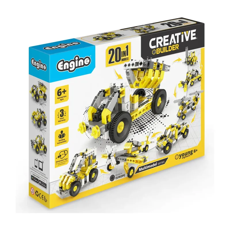 Engino - Creative Builder 20 in 1, Multimodel Series 2031