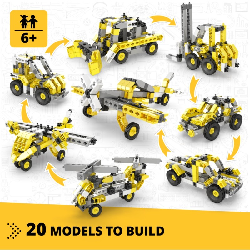 Engino - Creative Builder 20 in 1, Multimodel Series 2031