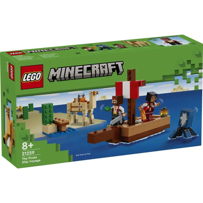 Lego Minecraft - The Pirate Ship Voyage 21259