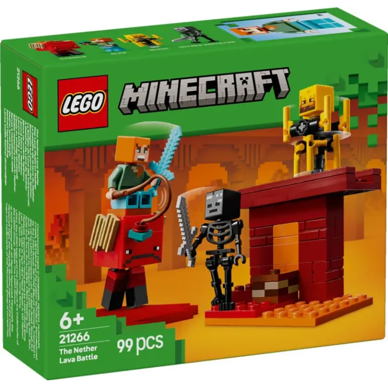 Lego Minecraft - The Nether Lava Battle 21266