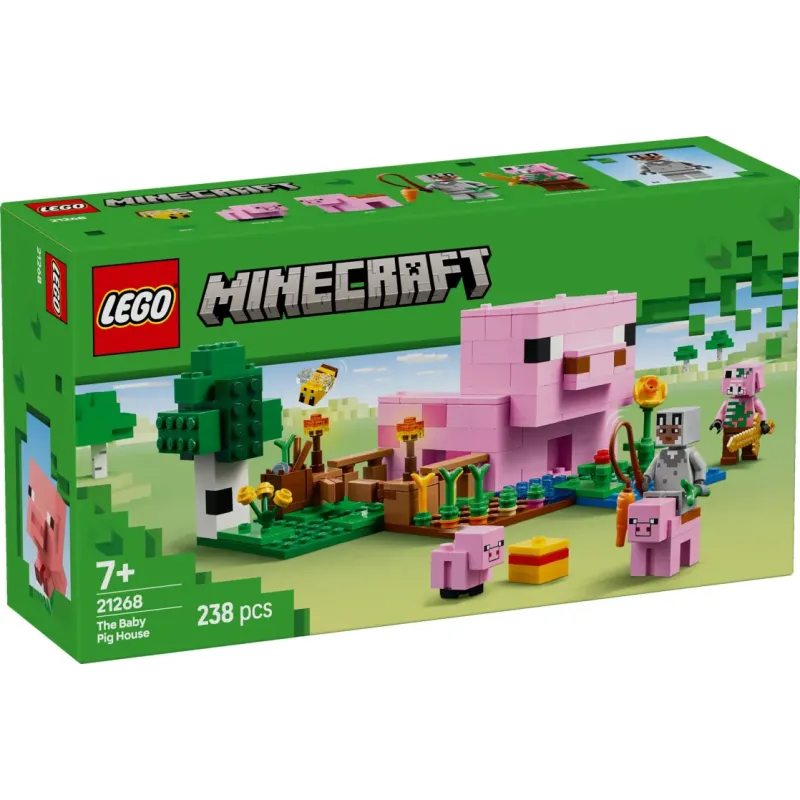 Lego Minecraft - The Baby Pig House 21268